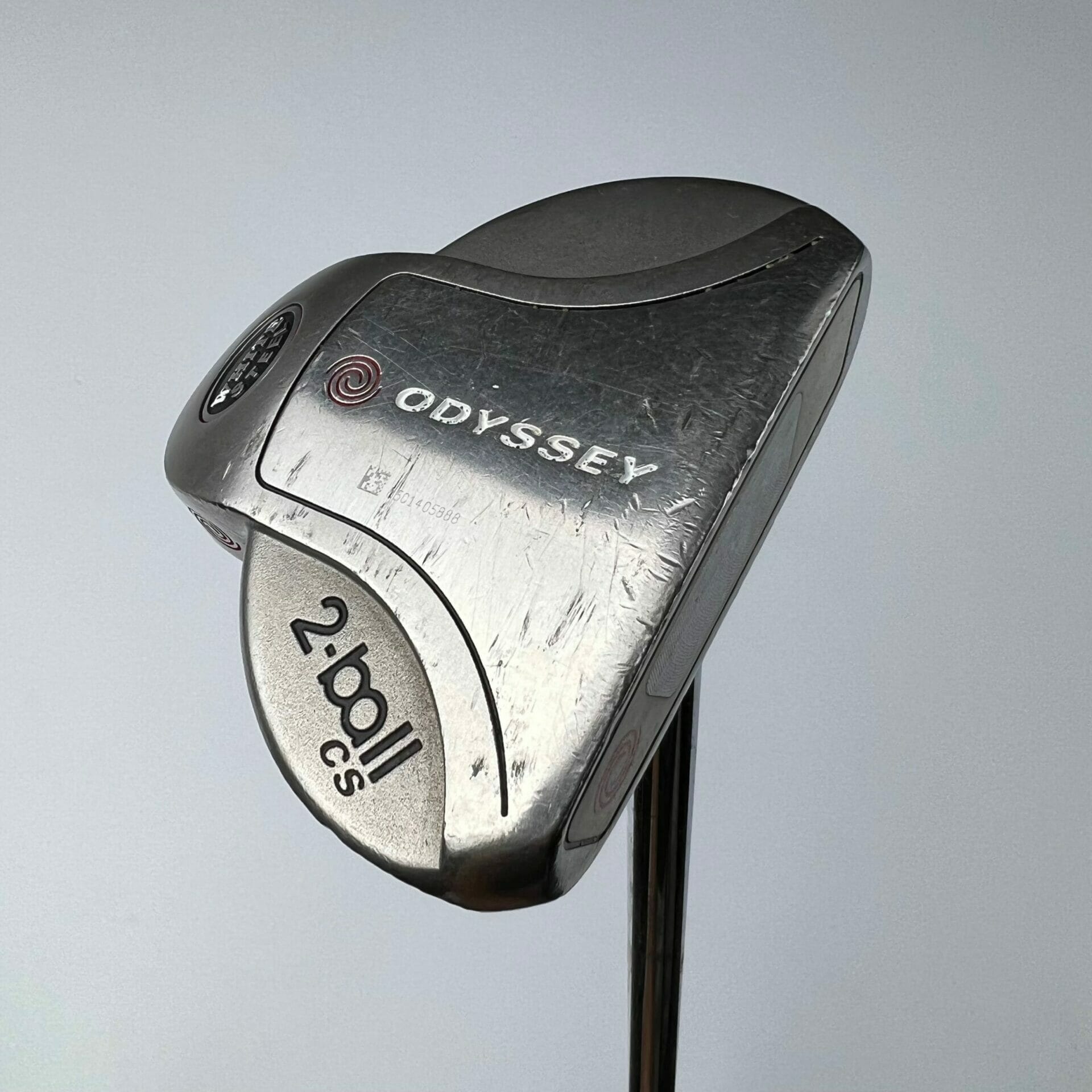 Odyssey White Steel 2 Ball CS Putter / 32 Inches