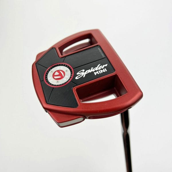 Taylormade Spider Mini Red Putter / 33.5 Inches / Mint