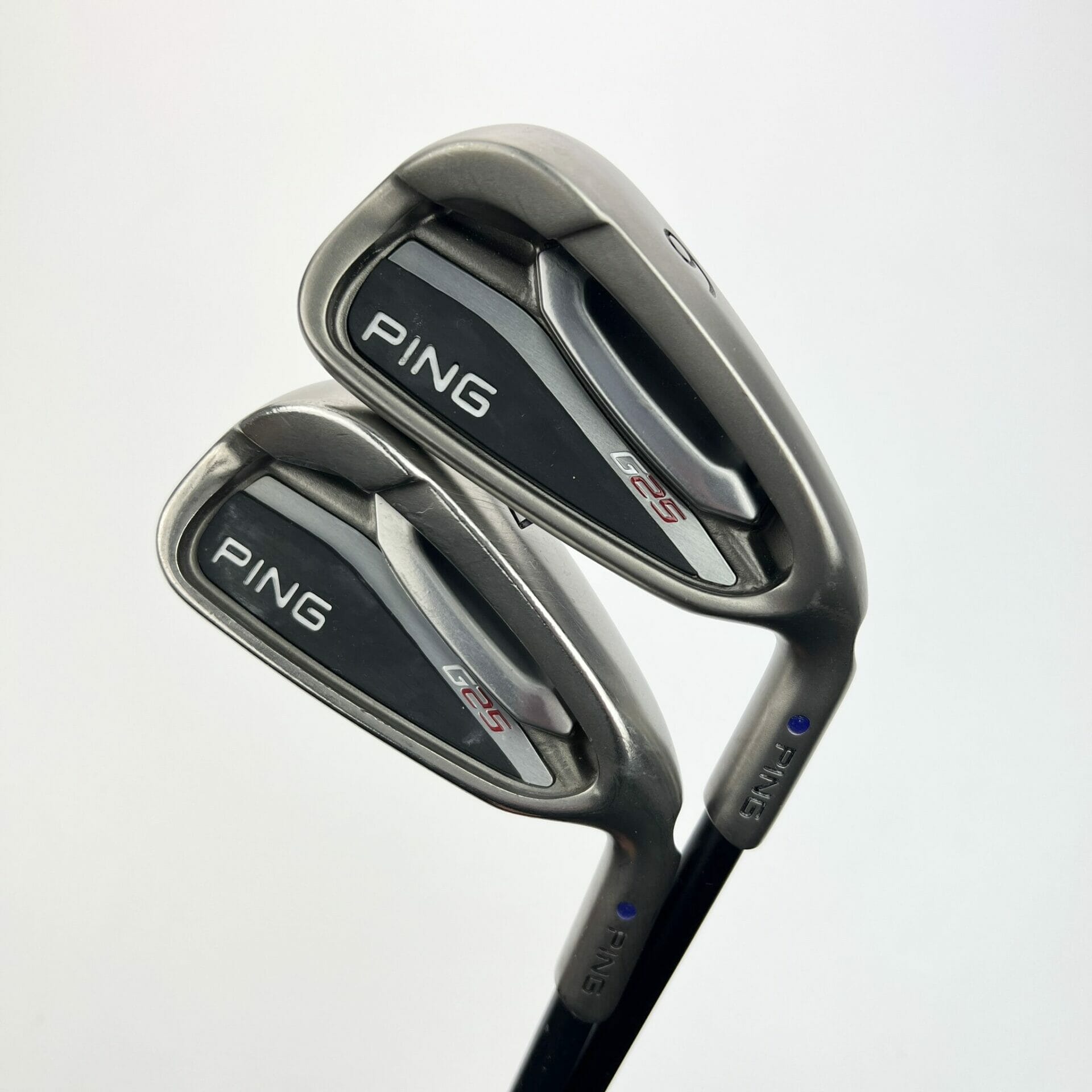 Ping G25 Irons / 6-UW / TFC189 Senior Flex / Purple Dot