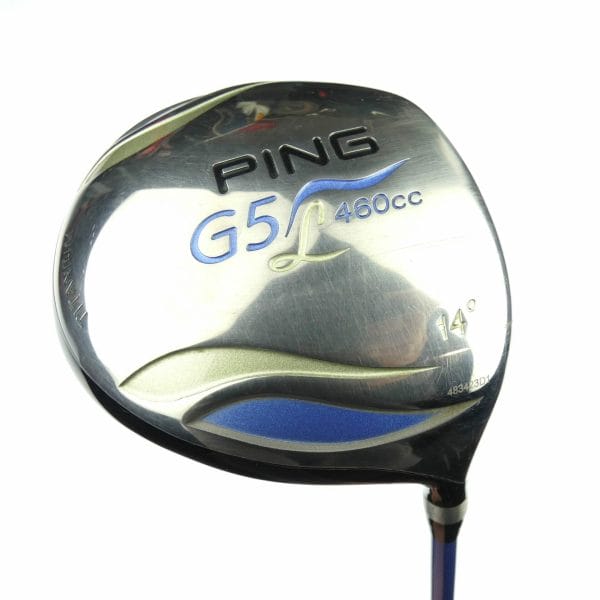 Ping G5 L 460cc Driver / 14 Degree / Ping ULT 50 D Ladies Flex