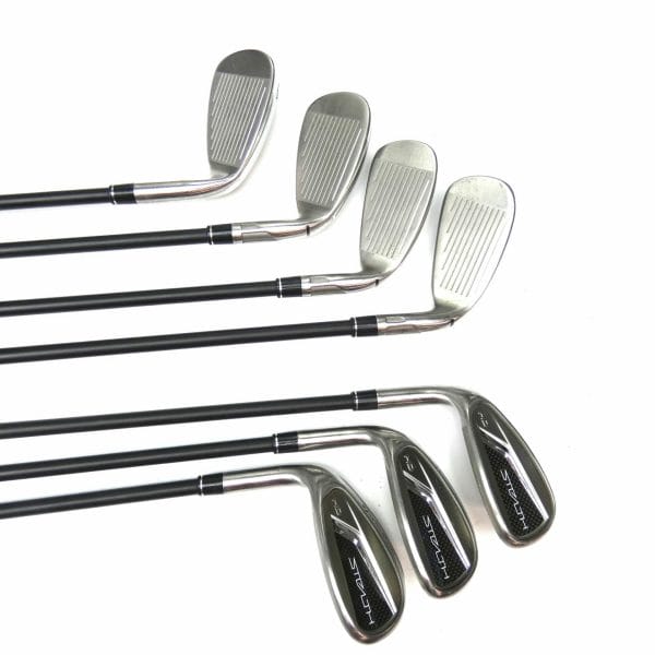 Left Handed Taylormade Stealth HD Irons / 6-SW / KBS Max 65 Regular Flex