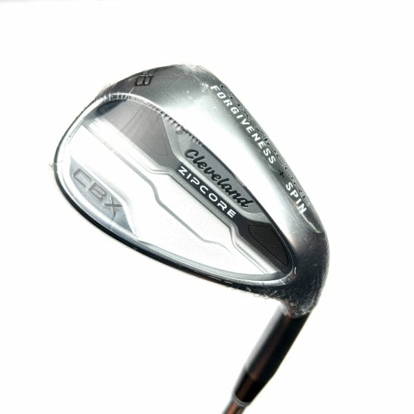 New Cleveland CBX Zipcore Lob Wedge / 58 Degree / Dynamic Gold Spinner Wedge Flex