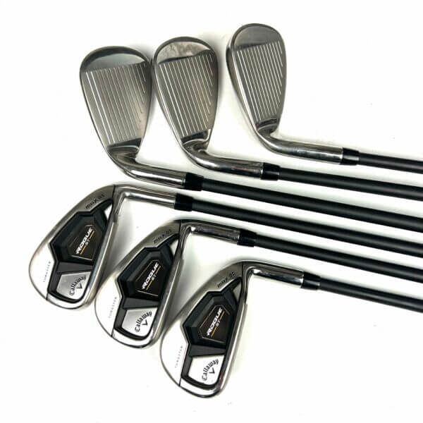 Callaway Rogue ST Max OS Irons / 5-PW / Cypher Fifty Senior Flex